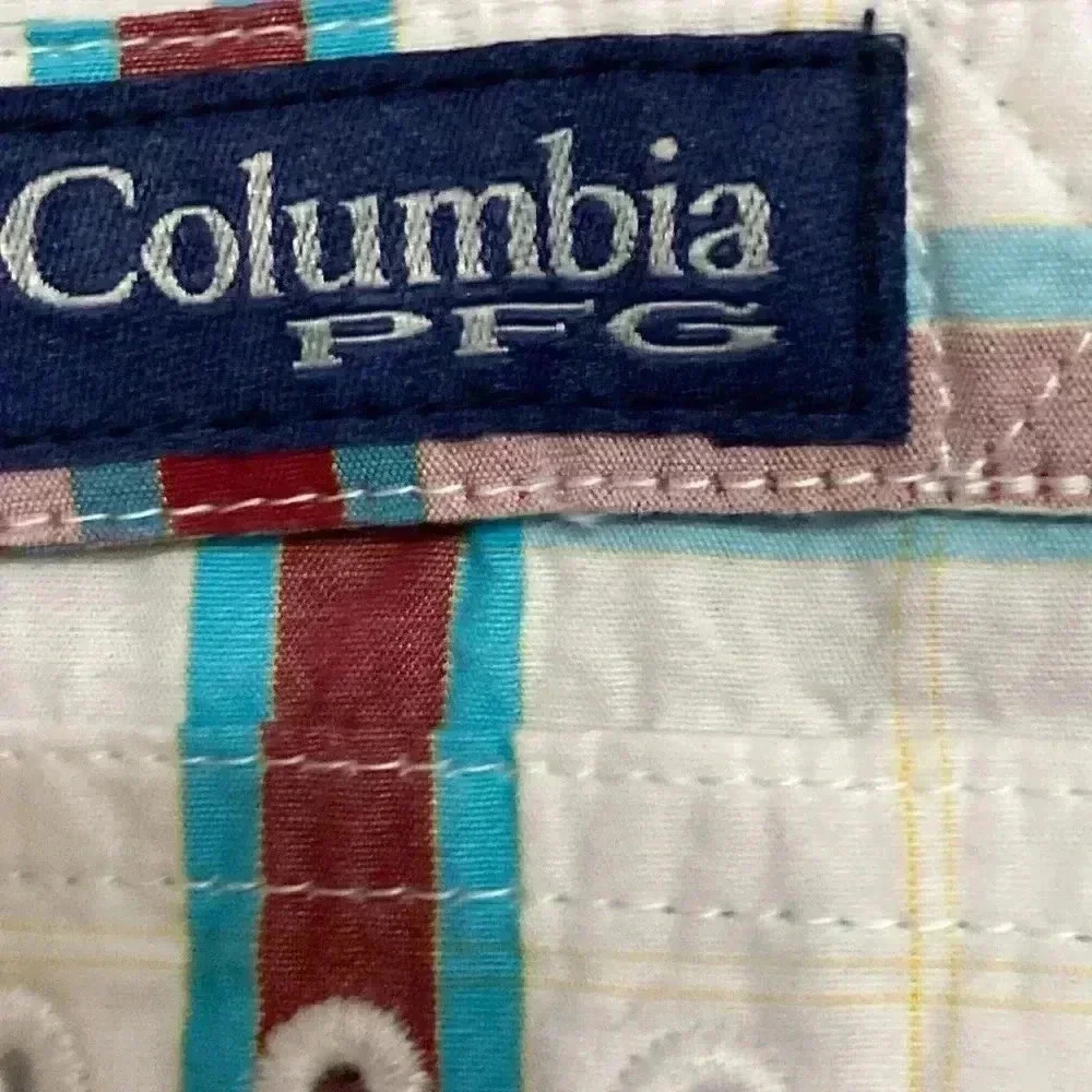 COLUMBIA PFG SUPER BONEHEAD MENS SIZE 2 XL LONG‎ SLEEVE COTTON SHIRT AIR VENT - Picture 4 of 13